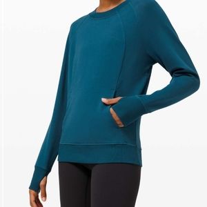 Lululemon Scuba Crew Blue Borealis 12 NWT